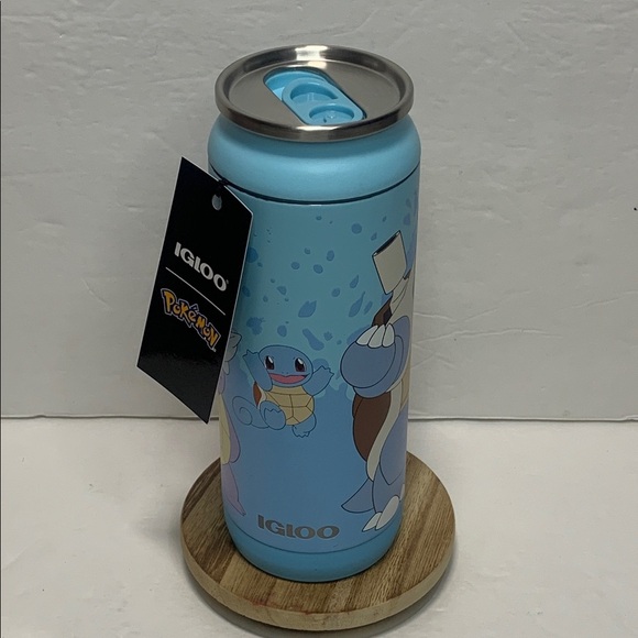 Igloo Pokemon 16 oz Tumbler Squirtle Stainless Steel Can NWT - Picture 11 of 11